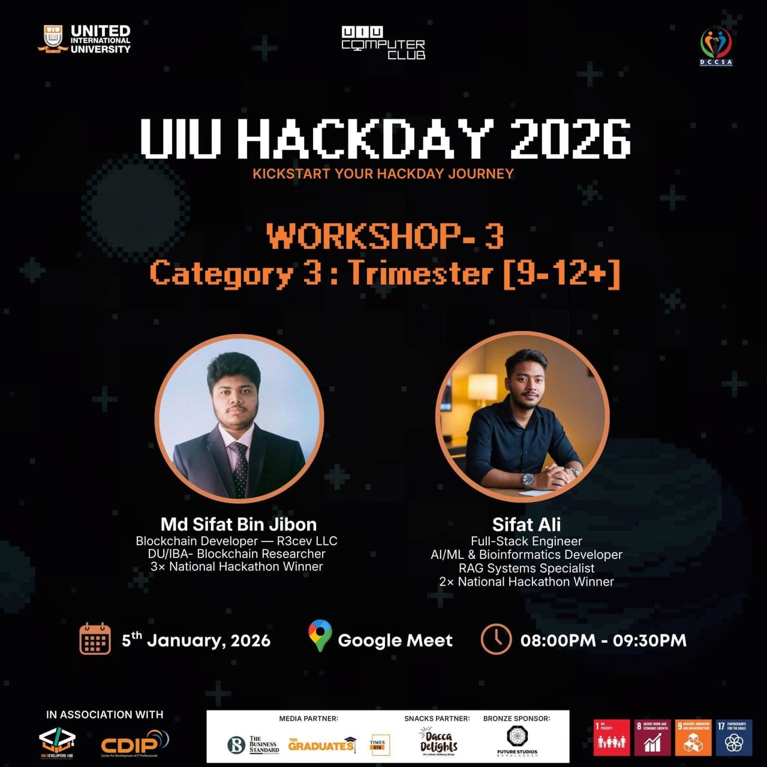 UIU HackDay 2026 · Category 3 Workshop